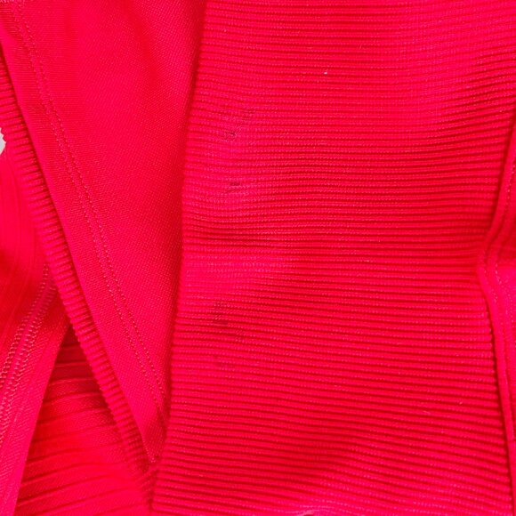 NWT Victoria's Secret PINK Active Seamless 7/8 Waistband Pocket Red Leggings Lg - Picture 11 of 12